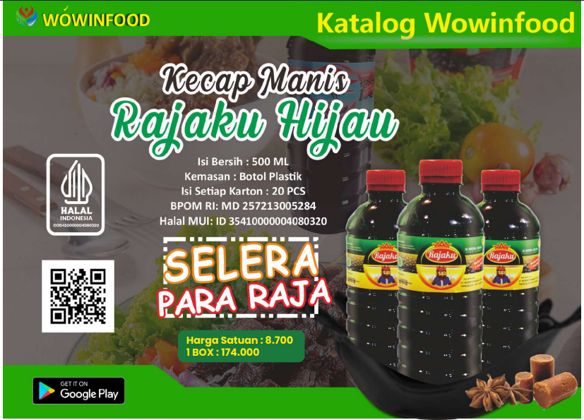 Kecap Manis Rajaku Hijau